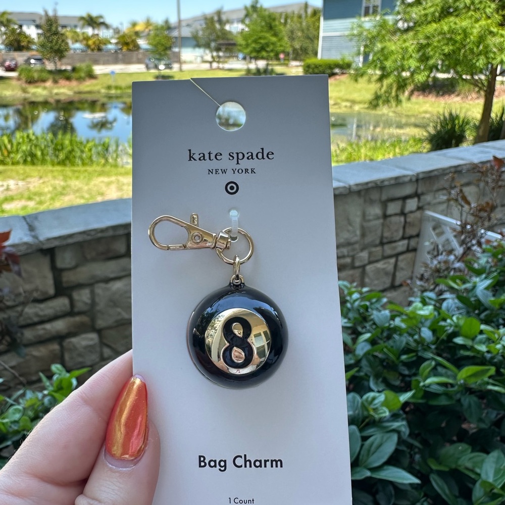 8 Ball Bag Charm Keychain from kate spade new york x Target